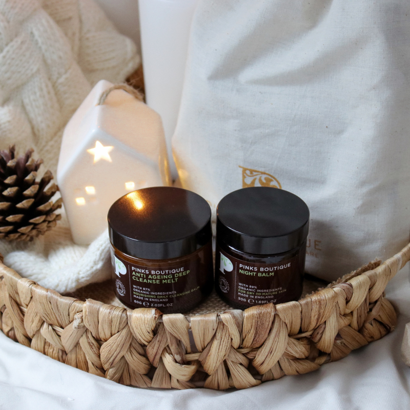 Anti Age Skin Food - Anti Age Cleanser + Night Balm
