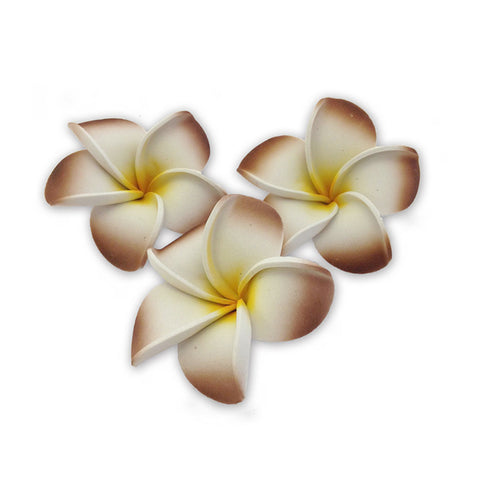 Floating Frangipani - Brown