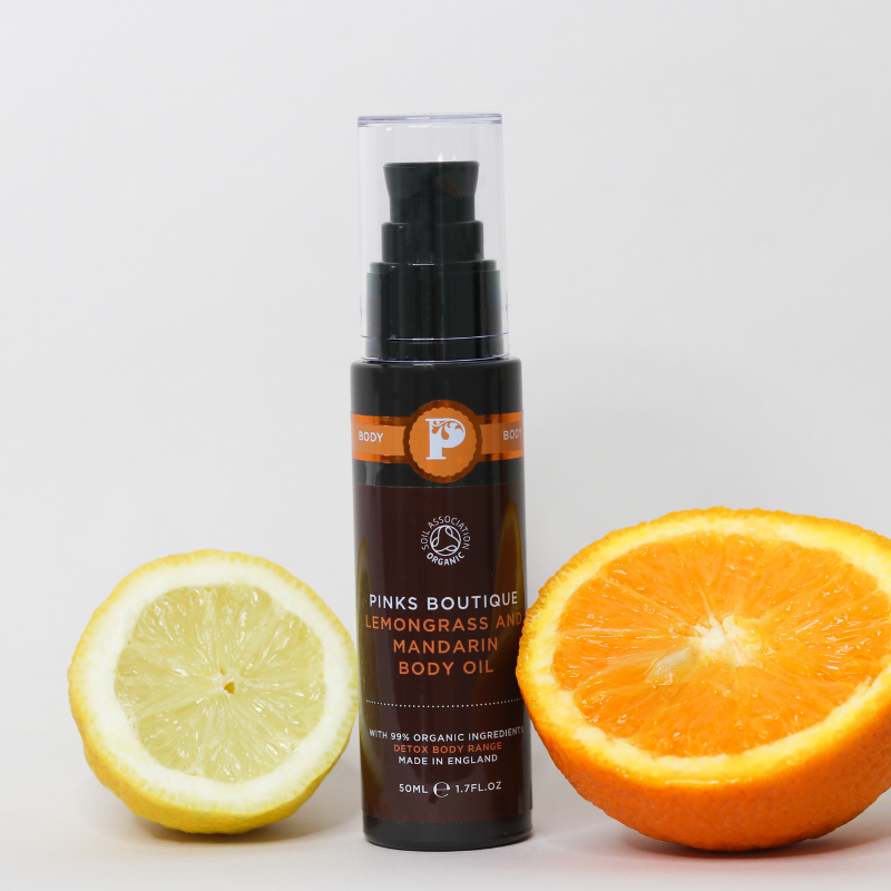 Lemongrass and Mandarin Body Massage Oil