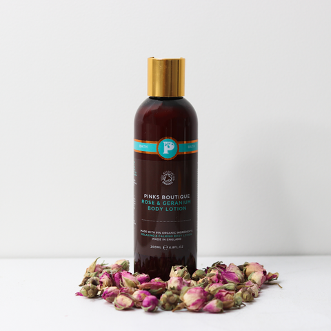 Rose and Geranium Body Lotion