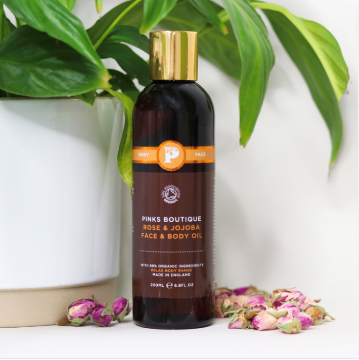 Rose and Jojoba  Face and Body Oil 1 Litre
