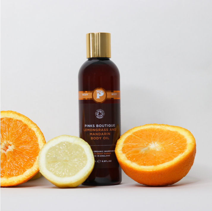 Lemongrass and Mandarin Body Massage Oil	200ml
