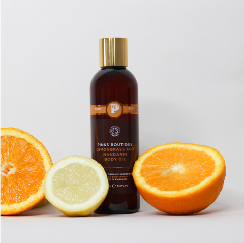 Lemongrass and Mandarin Body Massage Oil	200ml