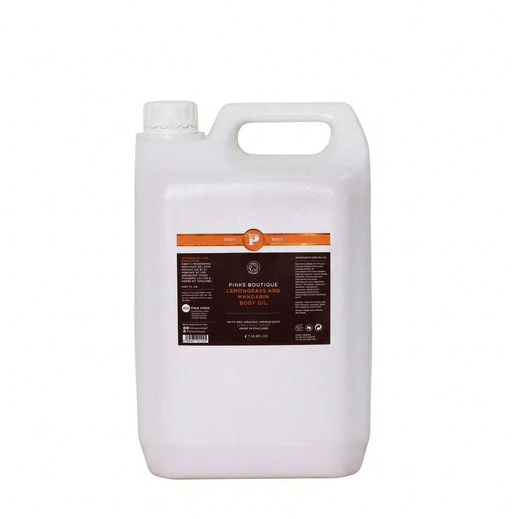 Lemongrass and Mandarin Body Massage Oil	5 Litre