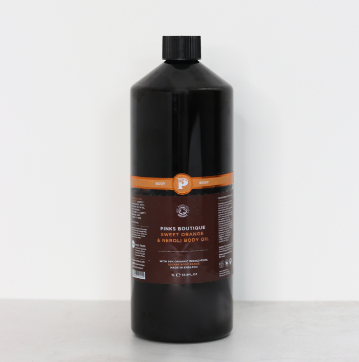 Sweet Orange & Neroli Body Oil	1 Litre