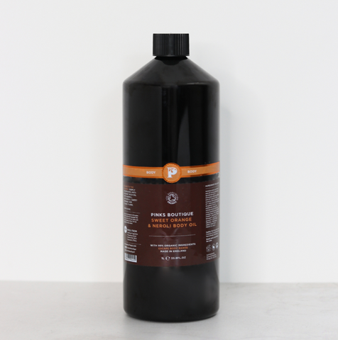 1 Litre Sweet Orange & Neroli Body Oil