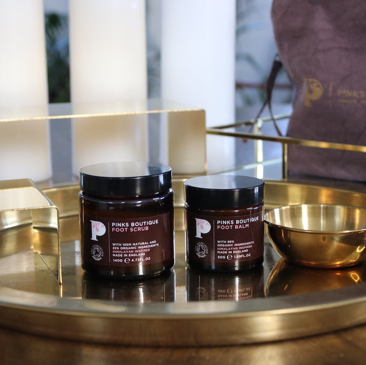 CRACKED HEEL RECOVERY - FOOT BALM + FOOT SCRUB