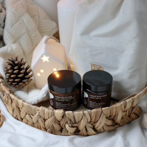 ANTI AGE SKIN FOOD - ANTI AGE CLEANSER + NIGHT BALM