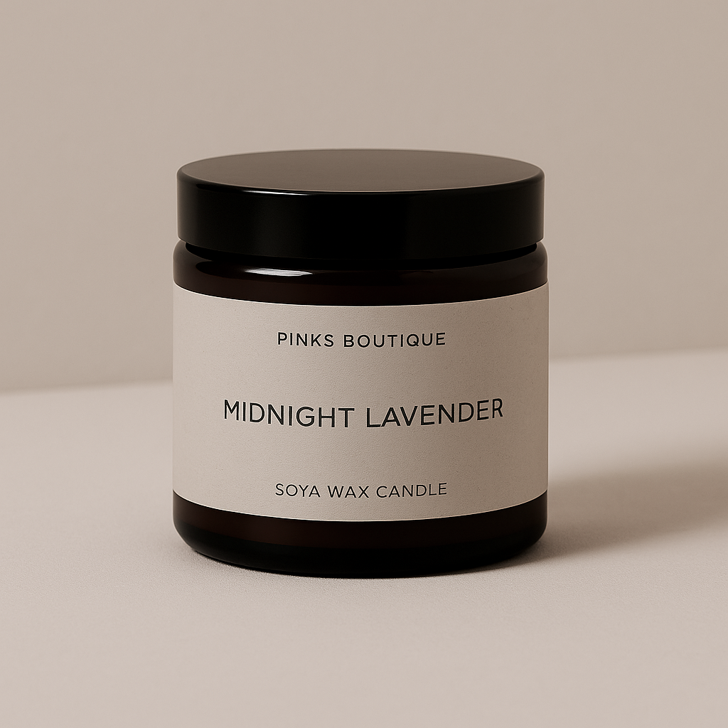 STILL - Midnight Lavender soya wax candle 1