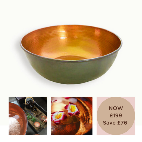 Copper Pedicure Bowl