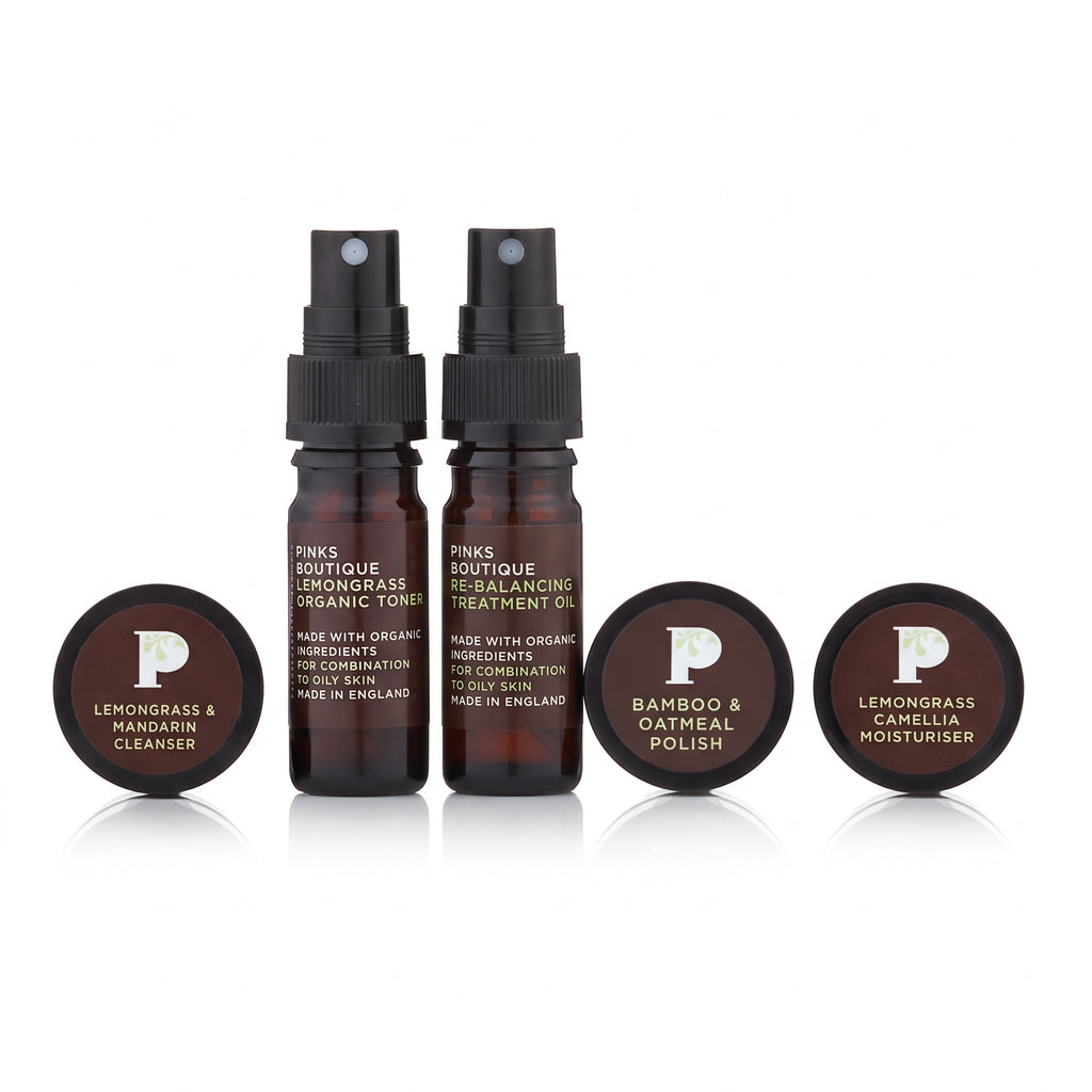Oil Balance Organic Daily Skincare Routine Mini Set