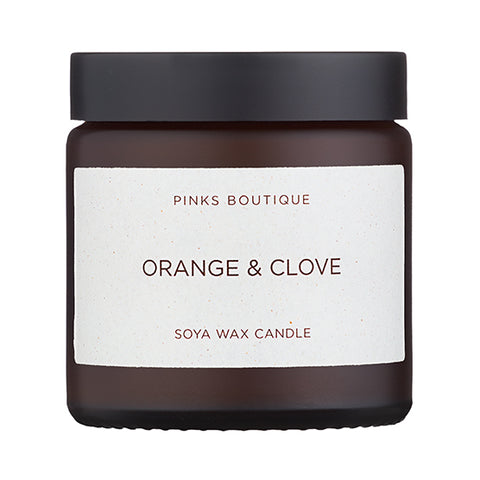 WARMTH - Orange & Clove Soya Wax Candle