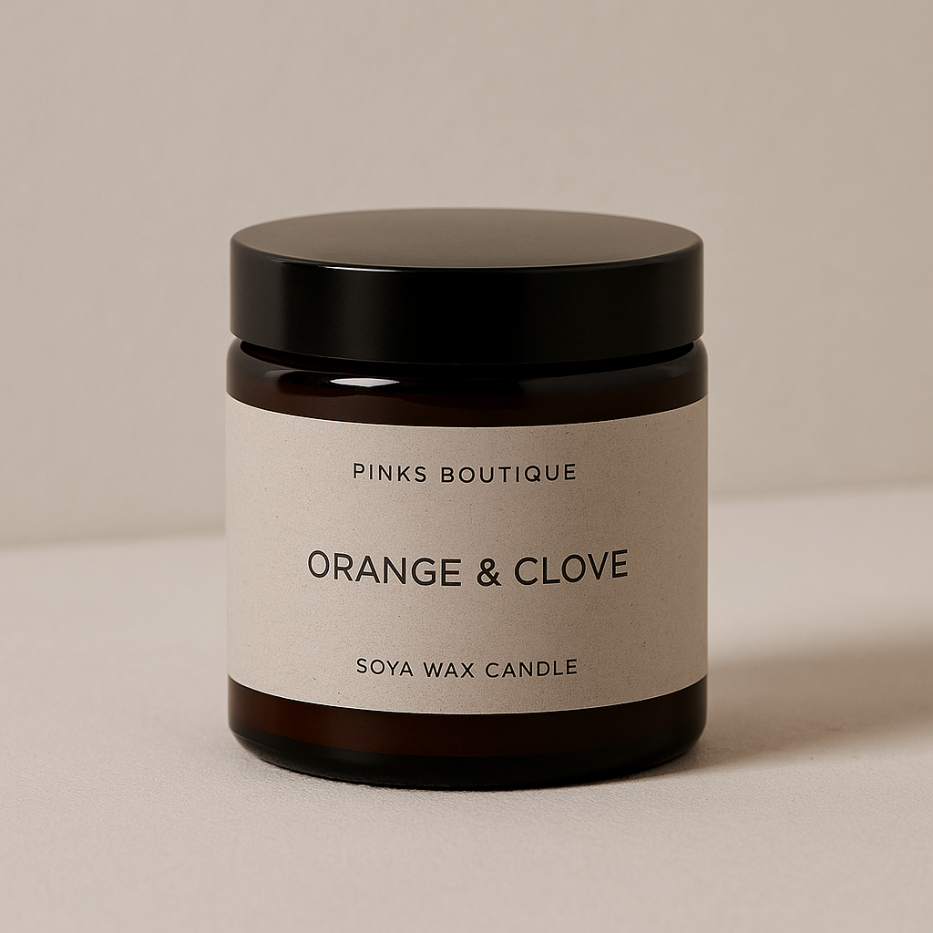 WARMTH - Orange & Clove Soya Wax Candle