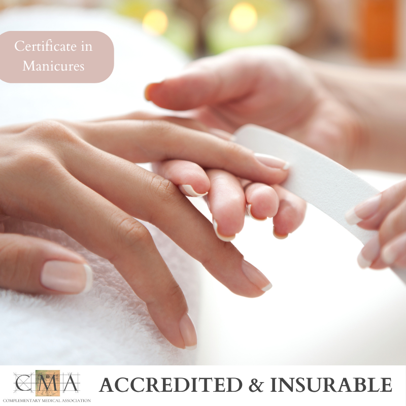Certificate in Manicures including organic version - 1 Day