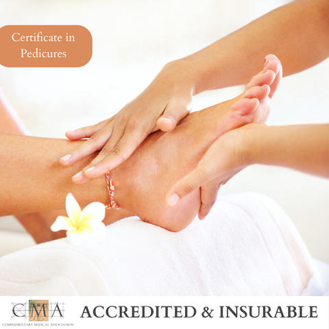 Certificate in Pedicures including organic version - 1 Day