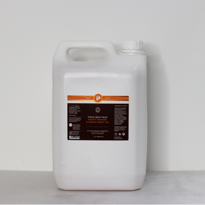 Sweet Orange & Neroli Body Oil	5 Litre