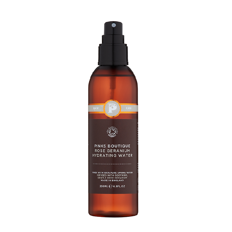 Rose and Geranium Organic Flower Water 1 Litre