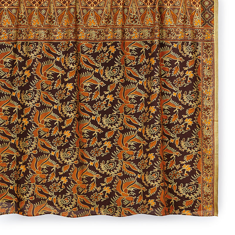 Brown and Orange Sarong